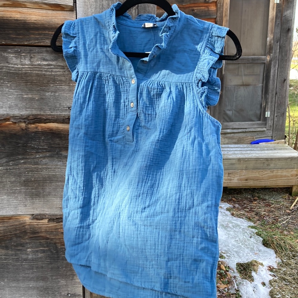 J Crew 100% cotton tank top